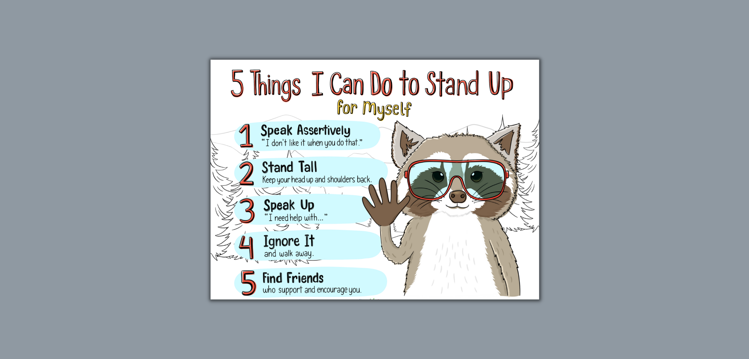 5 things I can do to stand up
